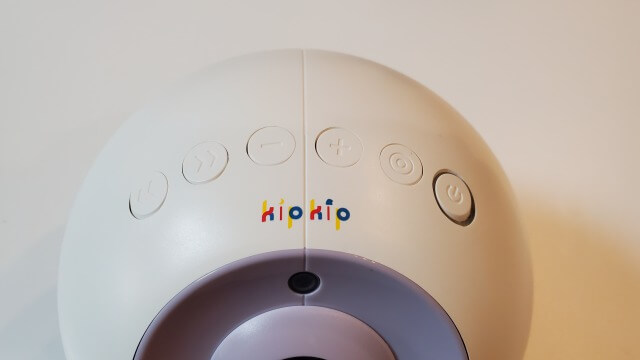 kipkip　操作ボタン