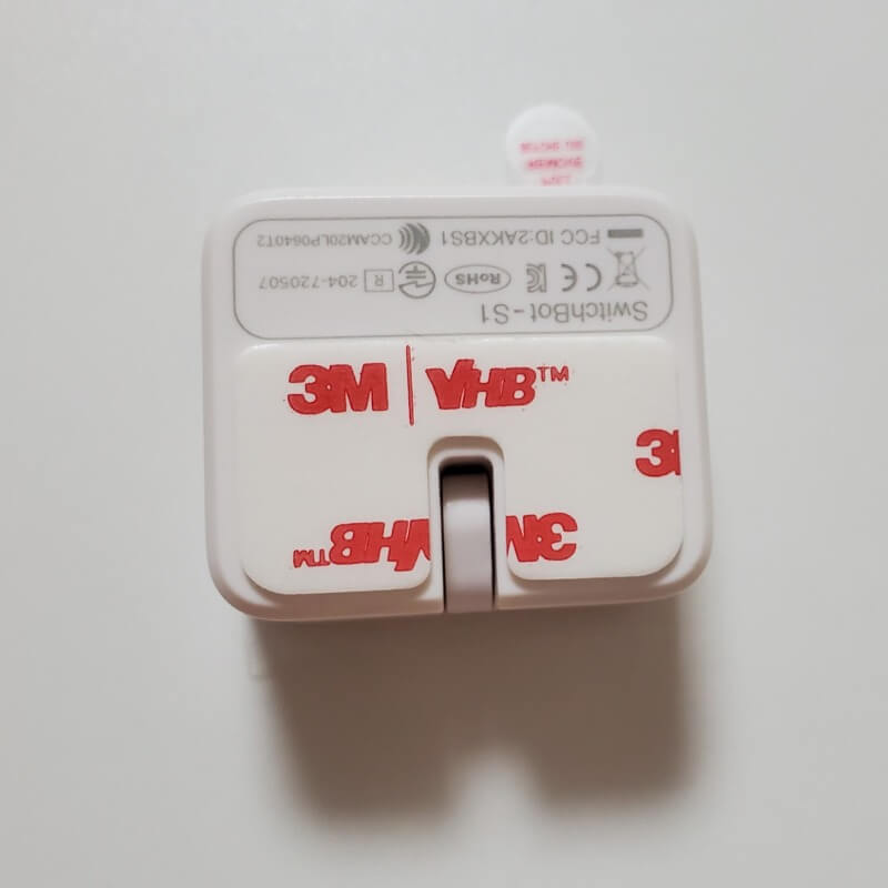 SwitchBot(スイッチボット)ボット 背面