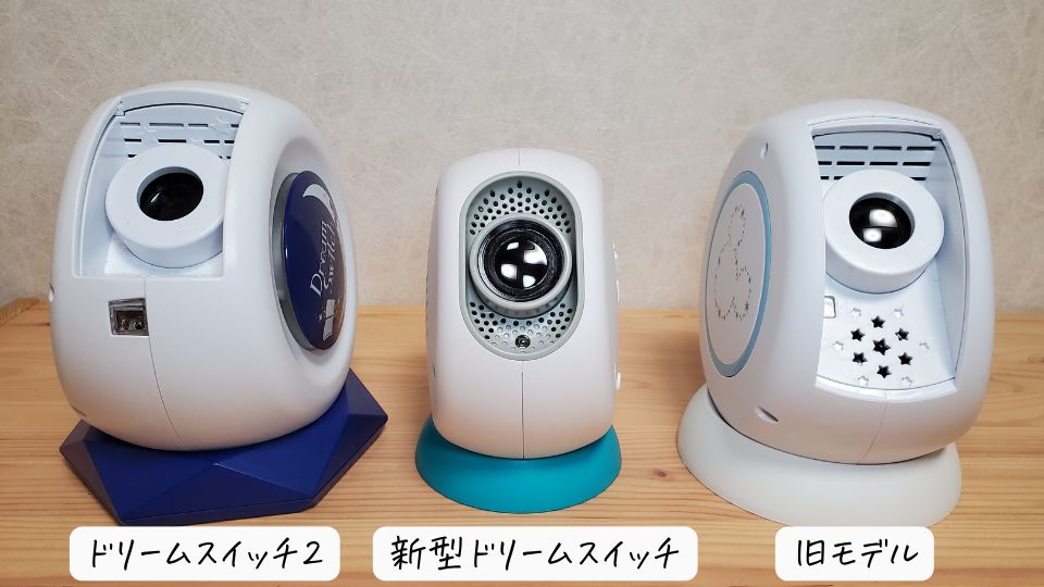 ドリームスイッチ本体サイズ比較