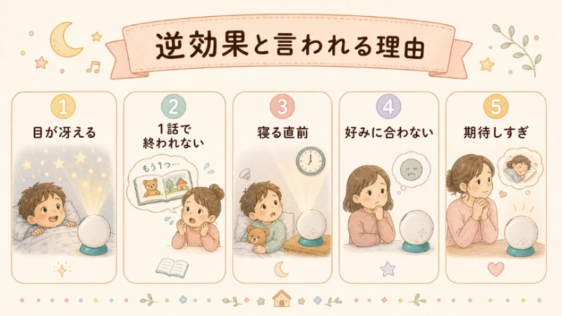 ドリームスイッチが逆効果と言われる5つの理由をまとめた図解